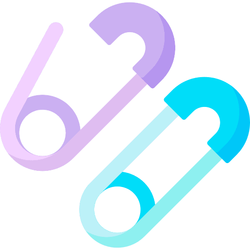 Safety pins safety pins children safety pin icon