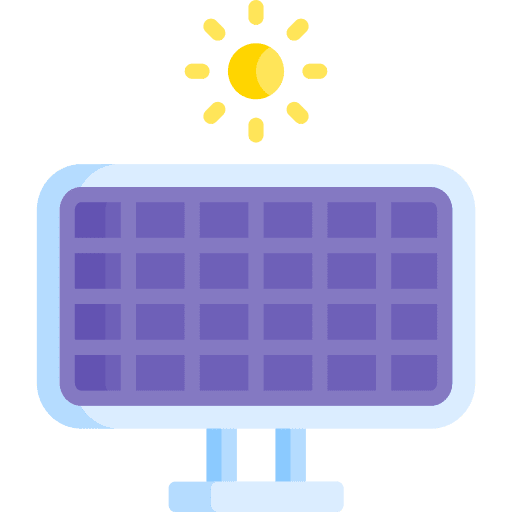 Solar panel solar energy renewable energy earth icon
