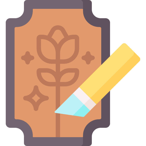 Wood carving wood carving hobbies and free time chisel icon