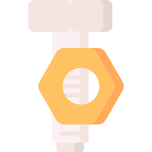 Bolt tool drilling construction and tools icon