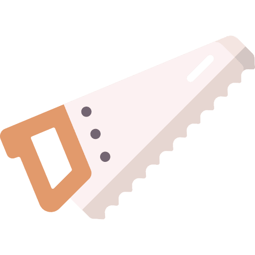 Handsaw handsaw home repair cut icon