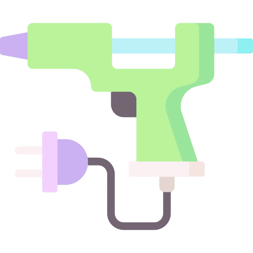 Hot glue gun tools handicrafts hot glue gun icon