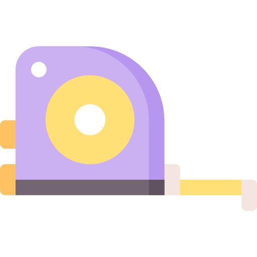 Measuring tape measuring tape measure tape ruler icon