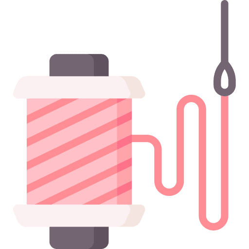 Sewing sewing needle thread icon