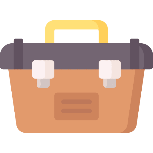 Toolbox tool box toolbox construction and tools icon