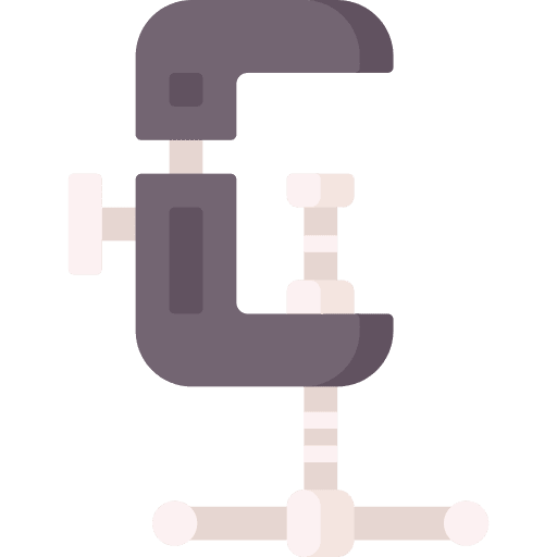 Clamp workshop maintenance equipment icon