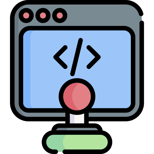 Coding code development gamepad icon