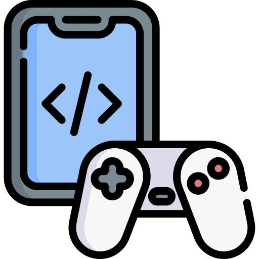 Game development console gaming development icon