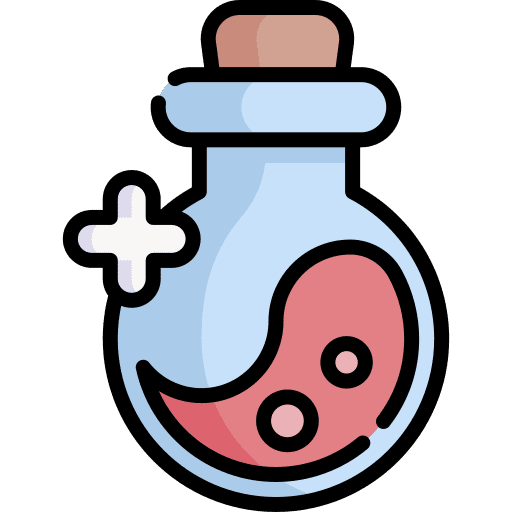 Potion add video game plus icon