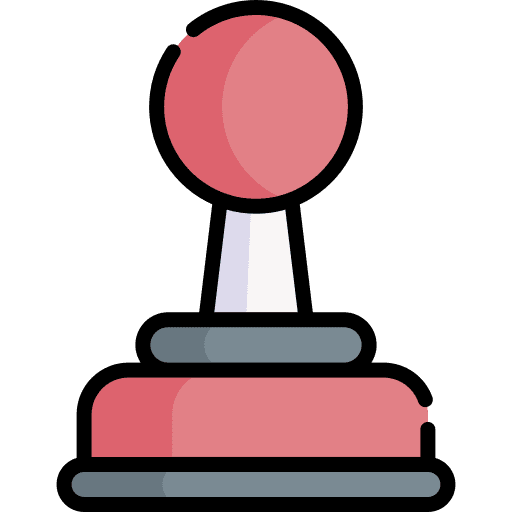 Joystick arcade electronics gaming icon