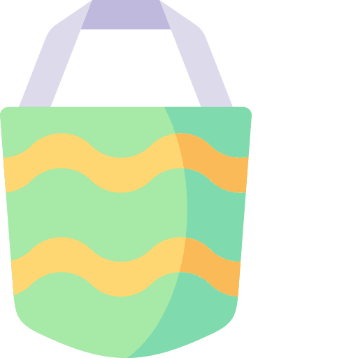 Tote bag shopping bag accessory fabric icon