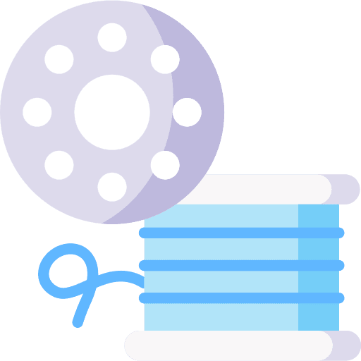 Bobbin thread spool bobbin needlework icon