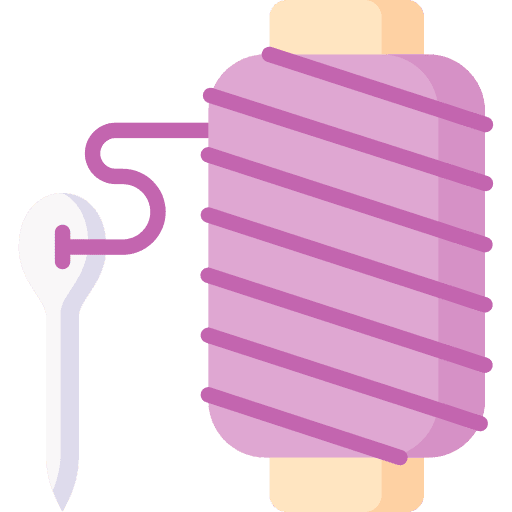 Thread handcraft clothing dressmaker icon
