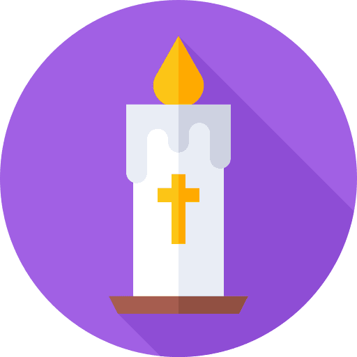 Candle belief cultures pray icon