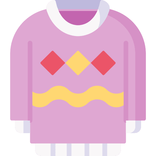 Sweater winter clothes sweater jersey icon