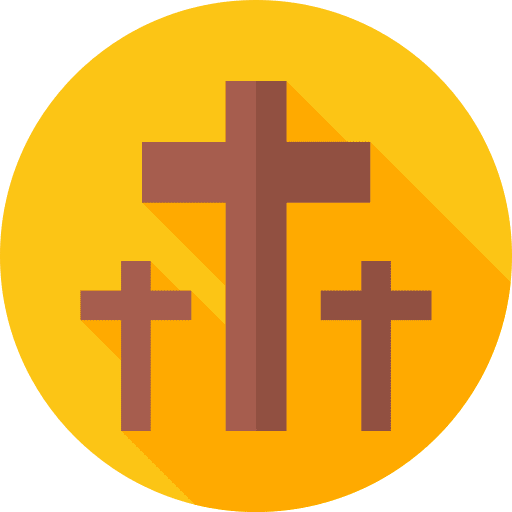 Cross golgotha holy week easter icon