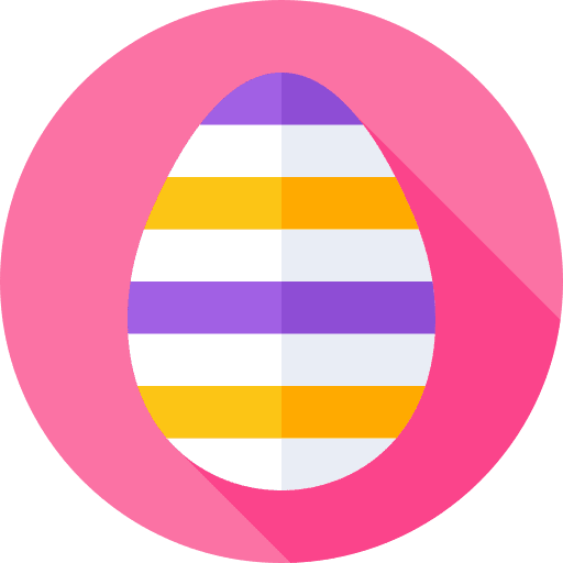 Easter egg easter celebration easter egg icon