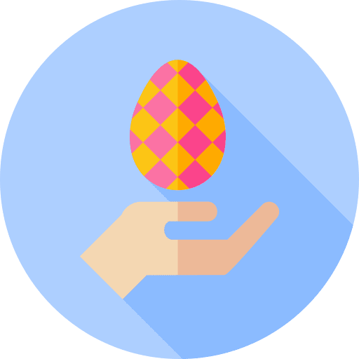 Easter egg easter decoration celebration icon