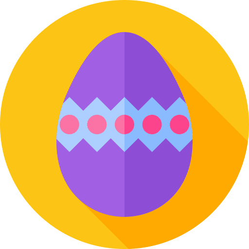 Easter egg decoration celebration easter icon
