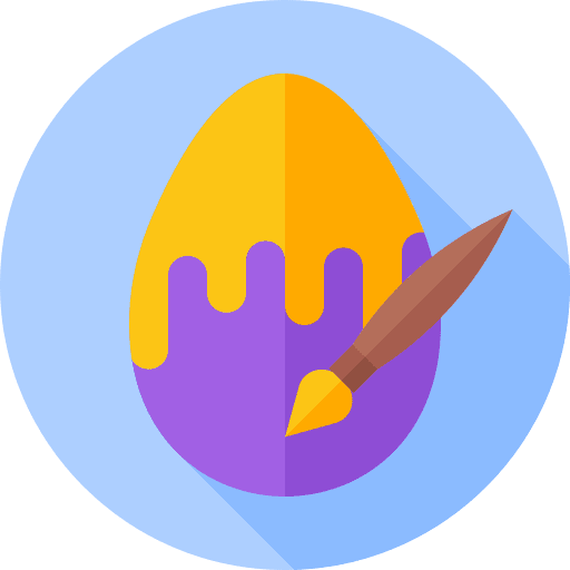 Easter egg easter painting easter egg icon