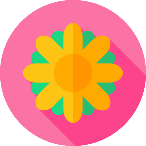 Flower nature blossom flower icon