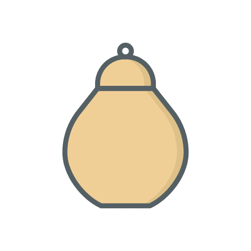 Calabash decoration gourd celebration icon