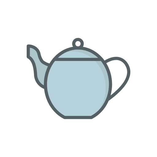 Kettle tea pot food and restaurant icon