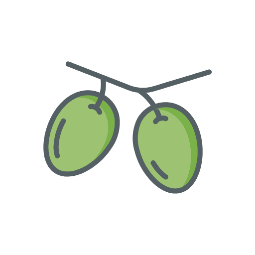 Olives olives diet food and restaurant icon