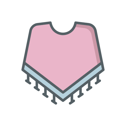 Poncho garment poncho cultures icon