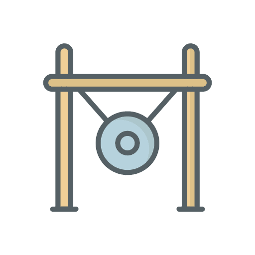 Gong orchestra music and multimedia cultures icon