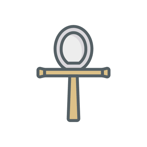 Ankh symbol cross ankh icon