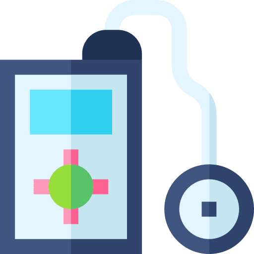 Insuline assistance insuline pump icon
