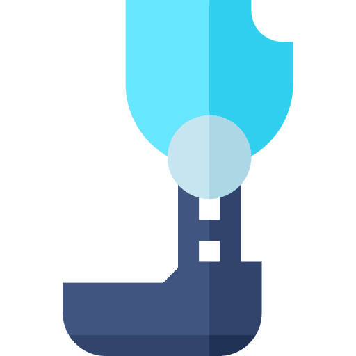 Orthopedic disability orthopedic handicap icon