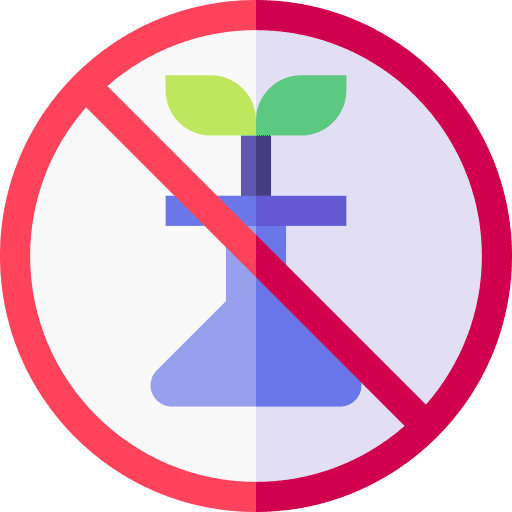 No preservatives ecology and environment no preservatives prohibited icon