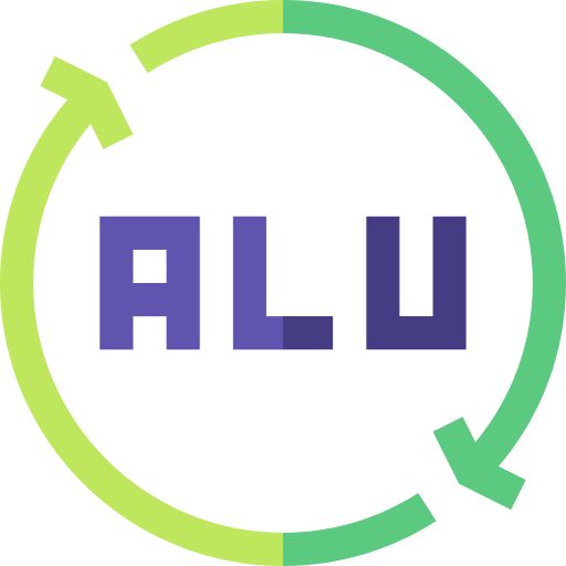 Aluminium aluminum recycle recycling icon