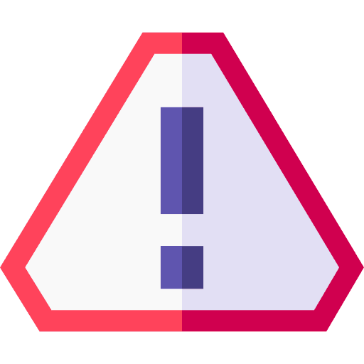 Warning alert warning shapes and symbols icon