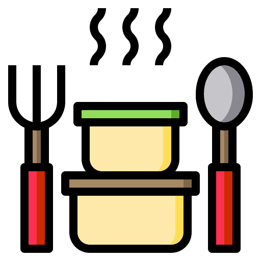 Food food fork salad icon