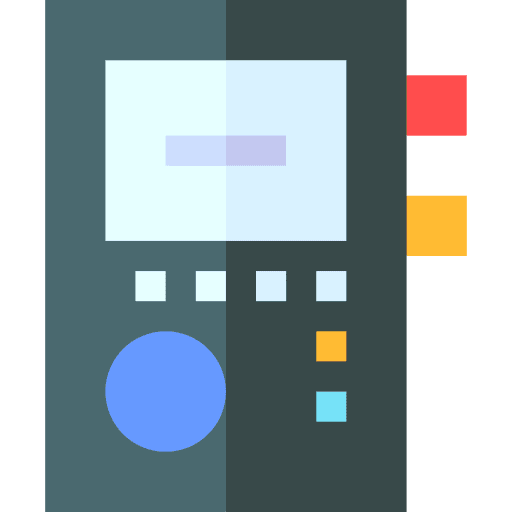 Voice recorder radio technology voice recording icon