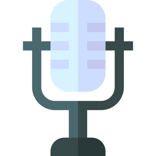 Microphone radio microphone vintage icon