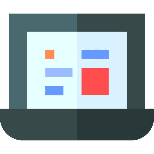 Newspaper phone news report technology icon