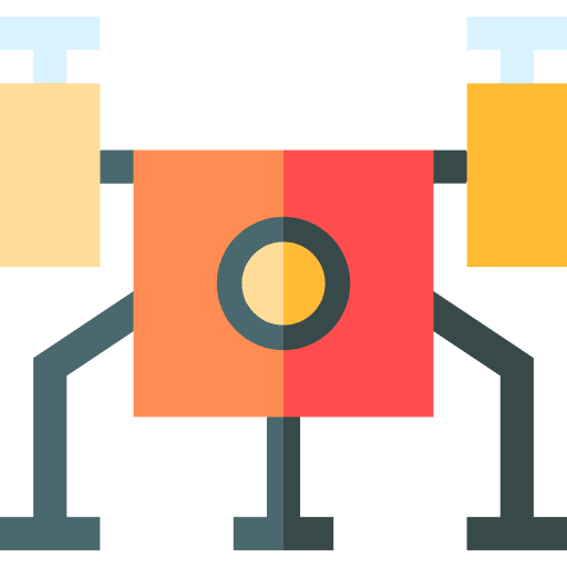 Camera drone transport camera technology icon