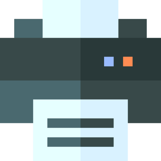 Printer printing print ink icon