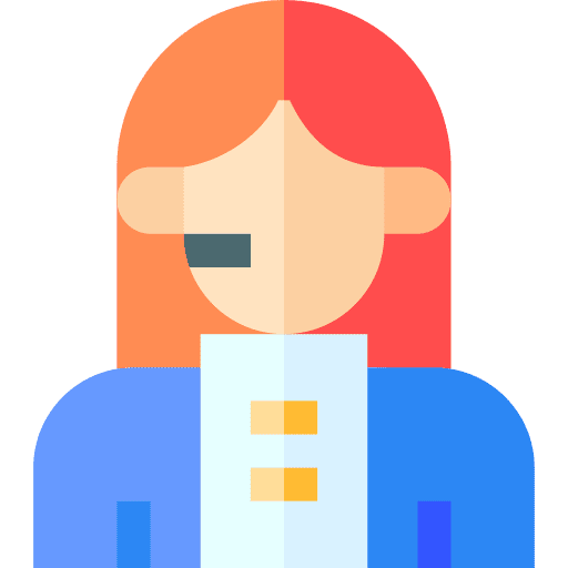 Reporter news news report redhead icon