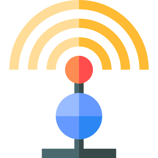 Signal antenna communication radio antenna icon
