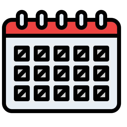 Calendar administration organization schedule icon