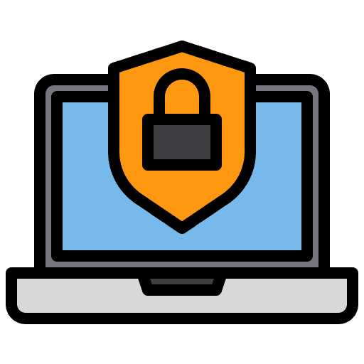 Lock lock crime antivirus icon