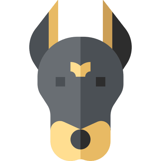 Doberman dog animals doberman icon