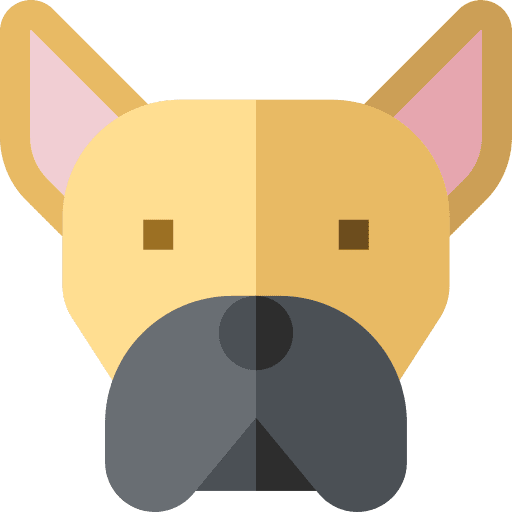 French bulldog animals mammal dog icon
