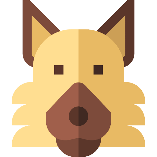 German shepherd animals mammal pet icon