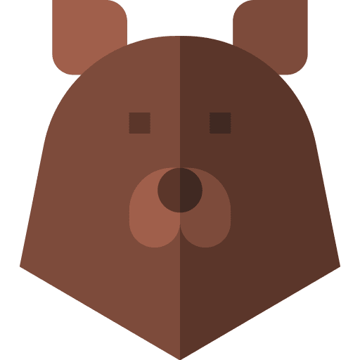 Pomeranian dog mammal animal icon